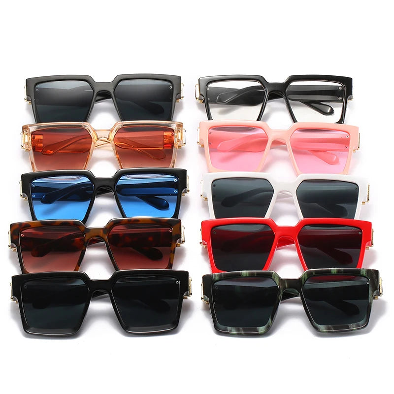 New  Square Oversized Sunglasses