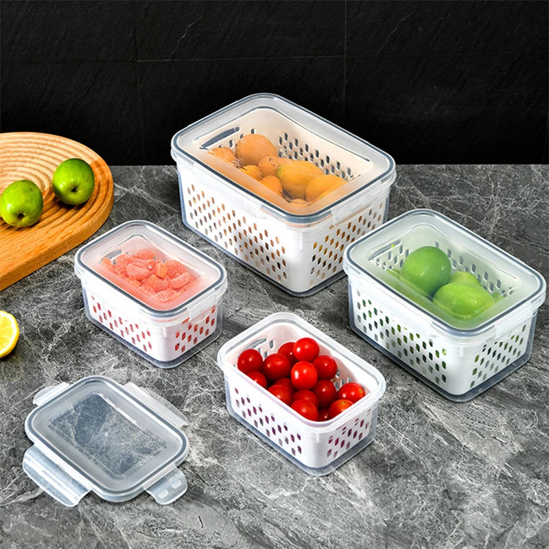 Refrigerator Storage Box Fridge Organizer