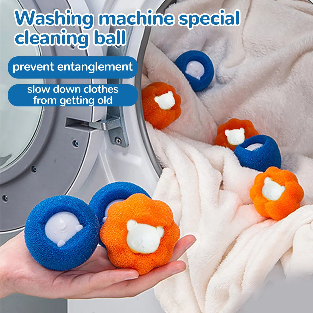 1/5/10PCS Laundry Ball Kit Reusable Washing Machine Hair Remover