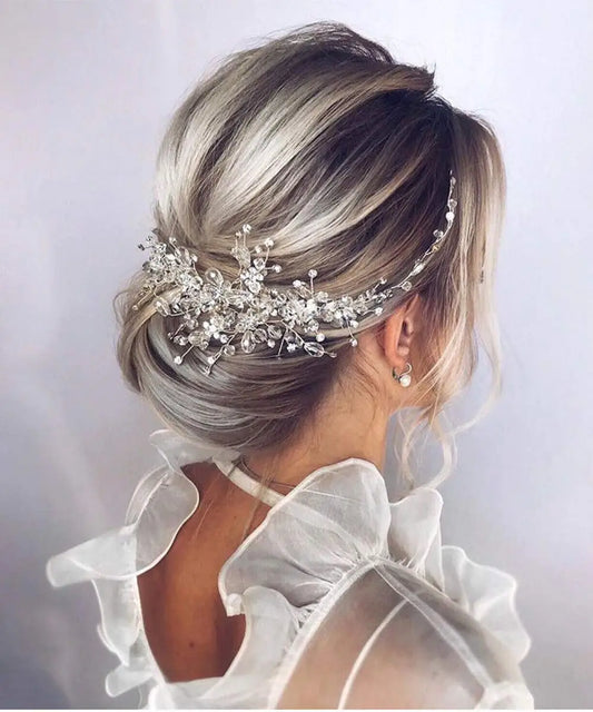 Pearl Crystal Hairband Wedding Hair Accessories