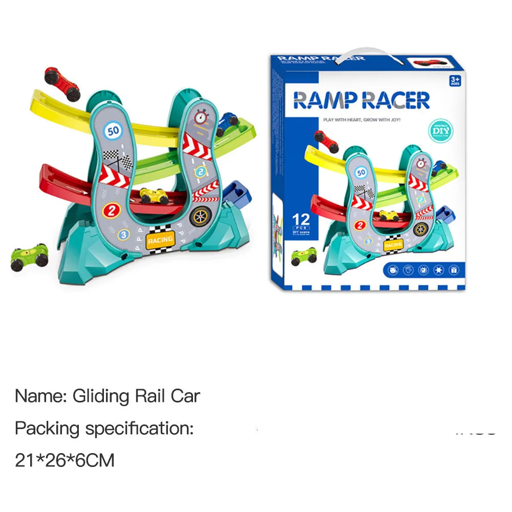 Gliding Cars Ramp Racer