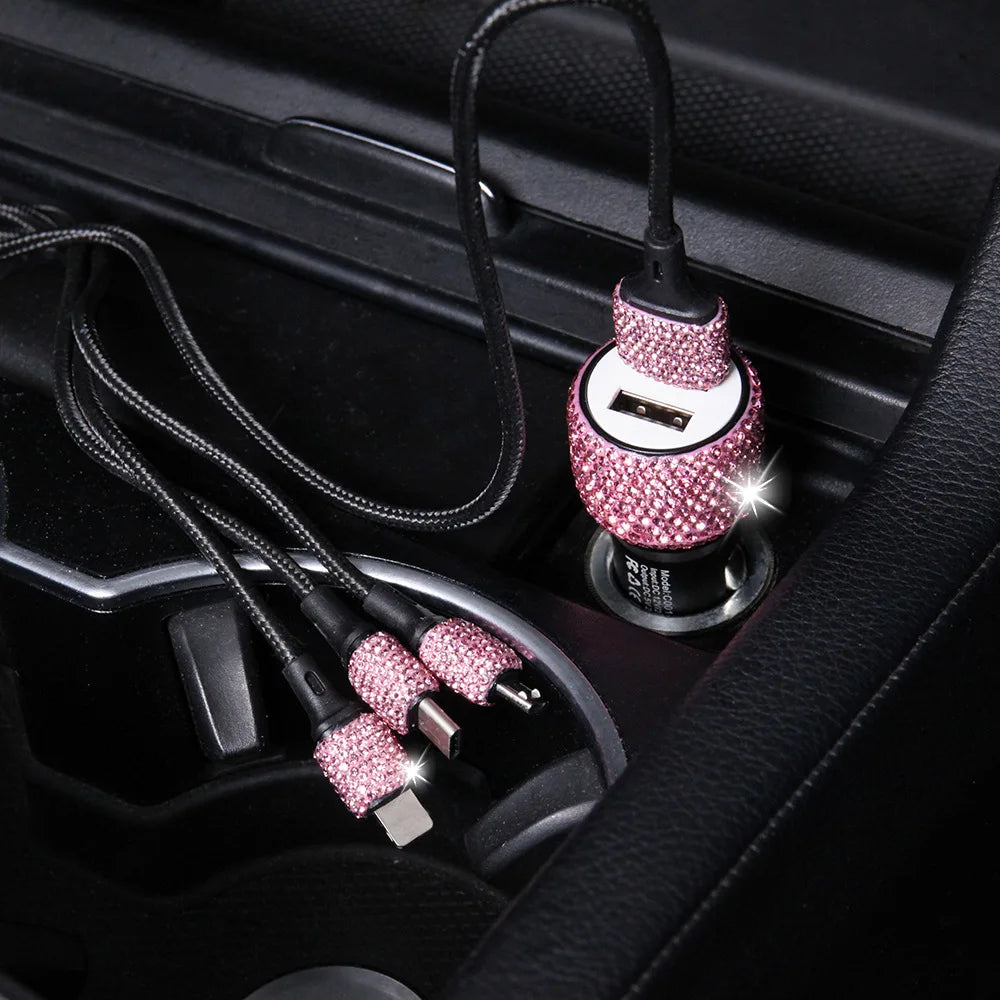 Bling USB Car Charger