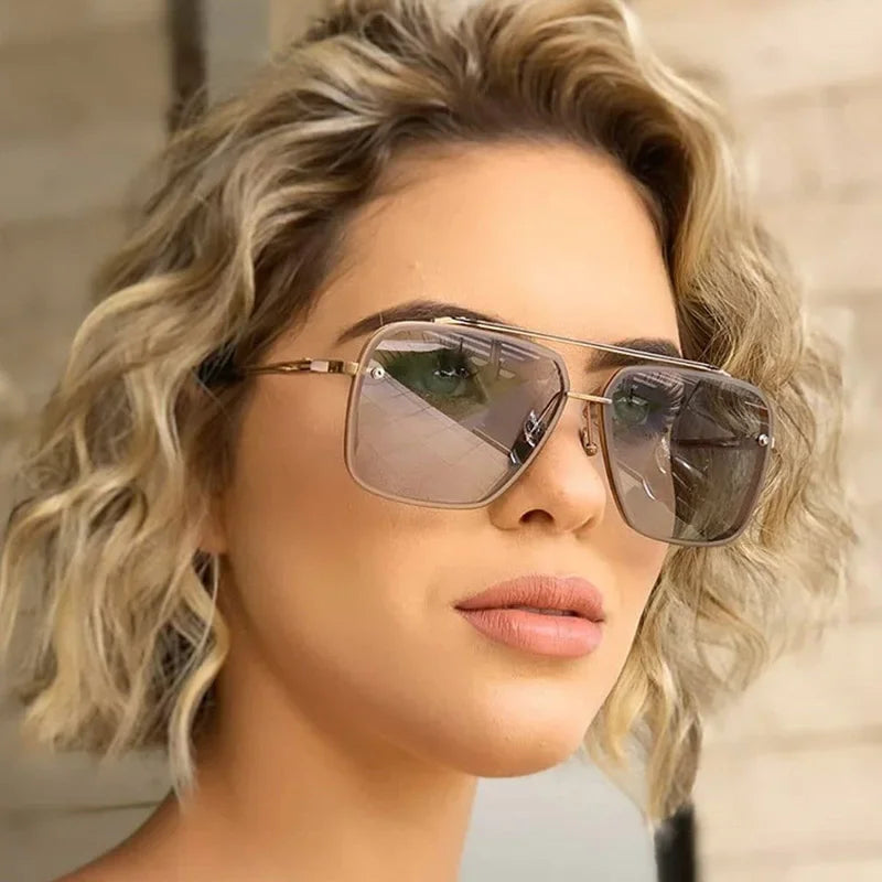 New Fashion Cool Square Sunglasses