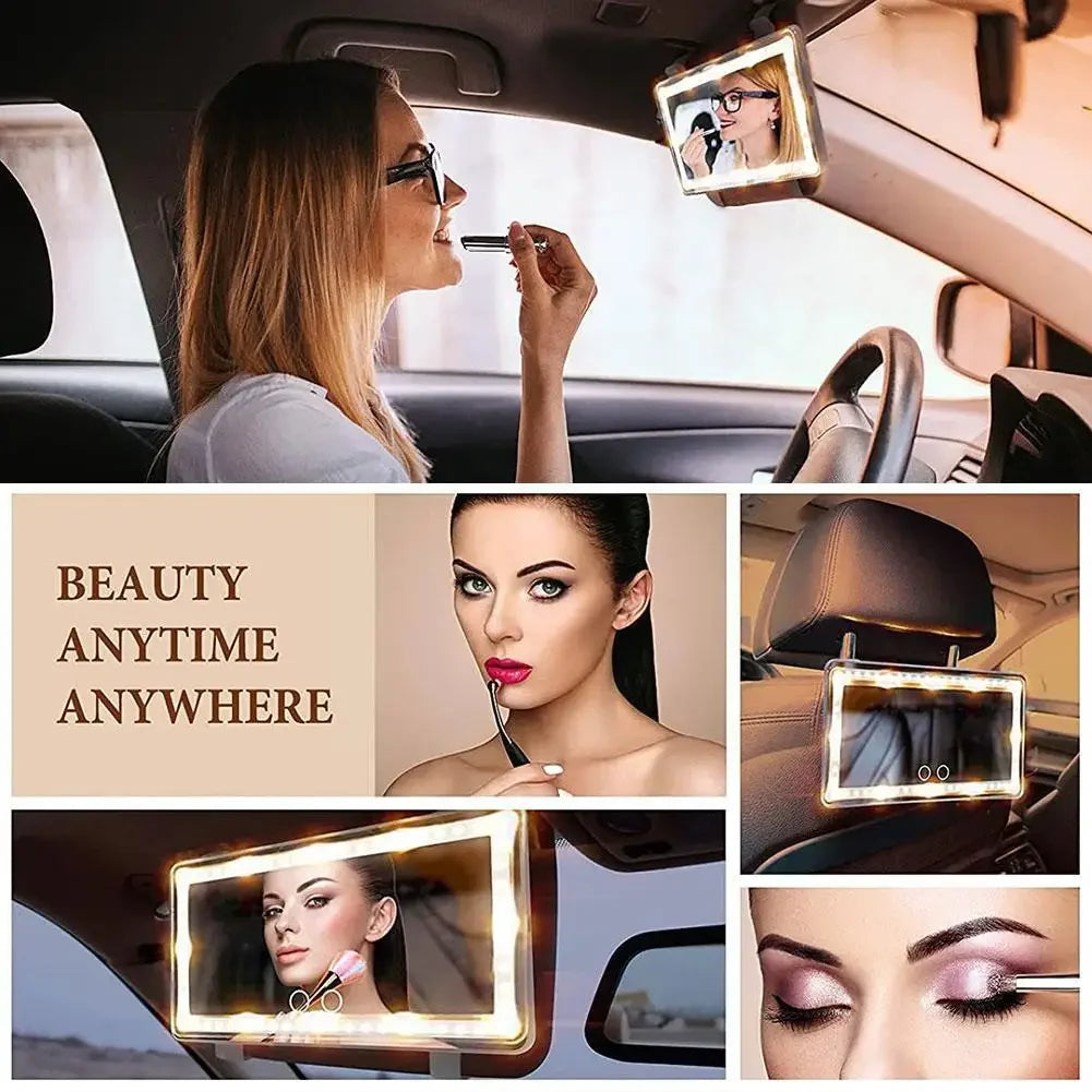 Car mounted Cosmetic Mirror