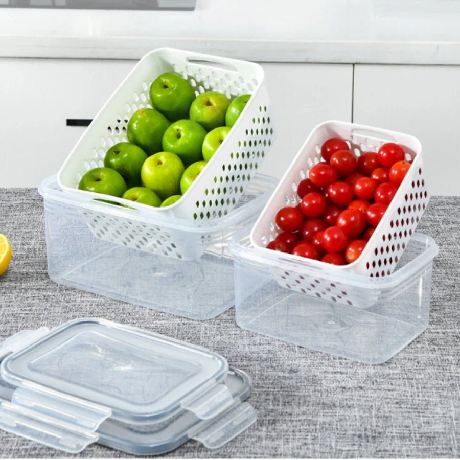 Refrigerator Storage Box Fridge Organizer