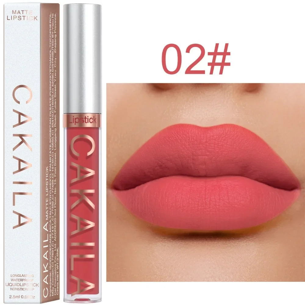 Waterproof Liquid Lipsticks Lip Makeup Matte Velvet