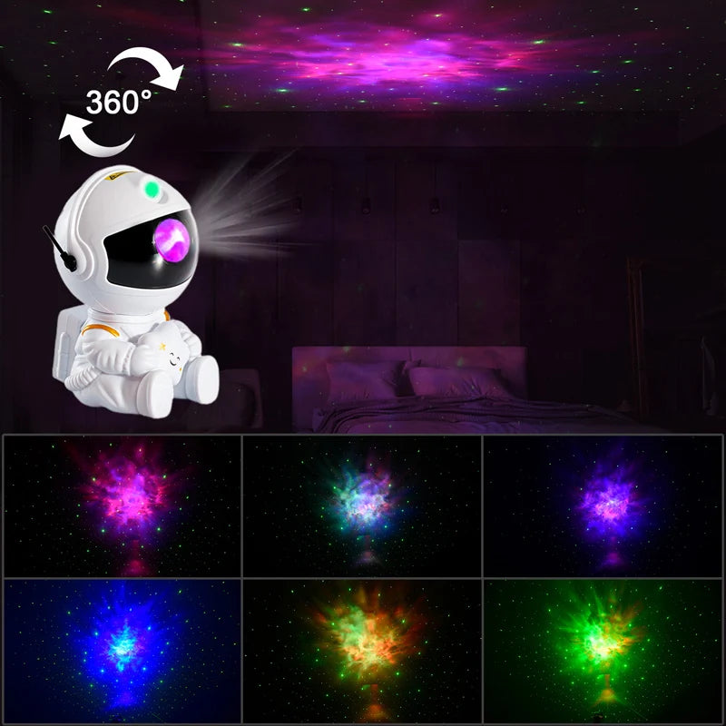 Amazing galaxy Star Astronaut Projector LED Night Light