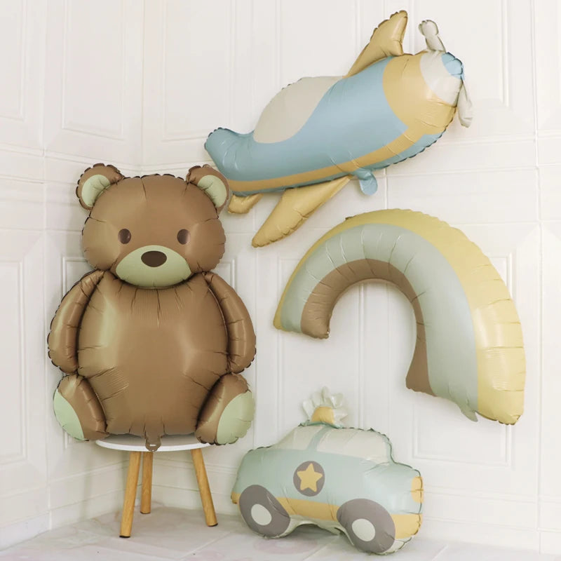 1pc Bear Balloon Rainbow