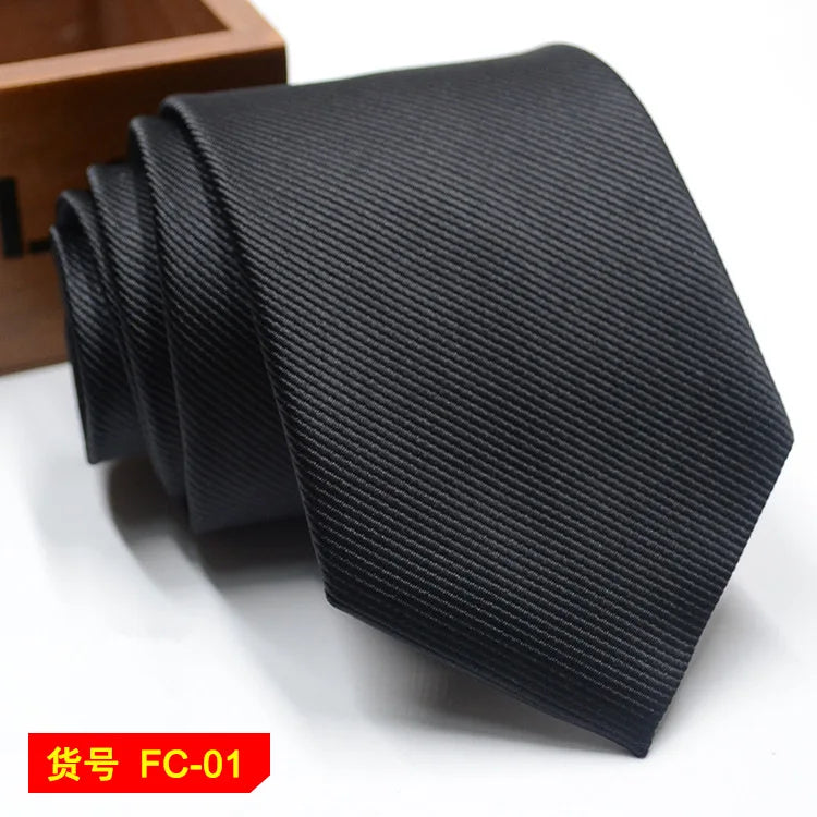 67 Styles Men's Ties Solid Color