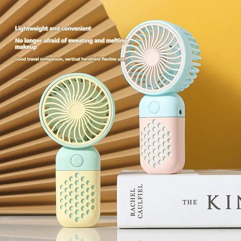 Cute Handheld Charging Fan