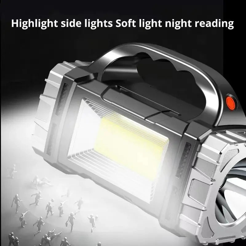 Powerful Portable USB Rechargeable Flashlight