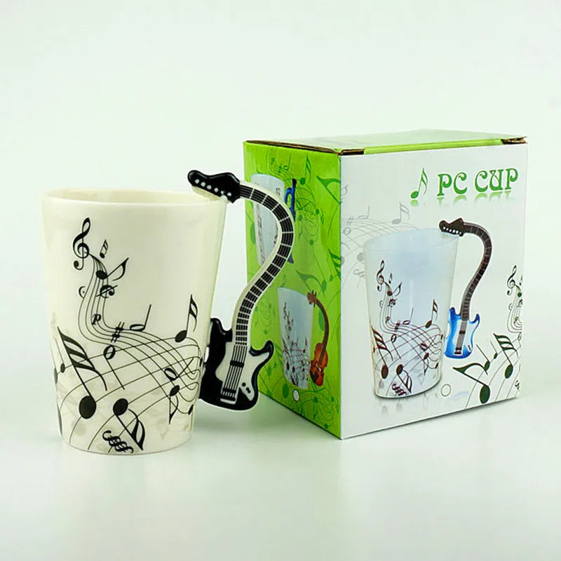 240ml Creative Music Ceramic Mug