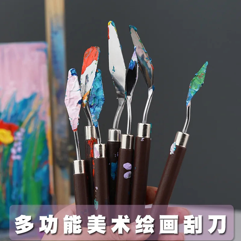 1/3/5/7Pcs/Set Stainless Steel Oil Painting Knife