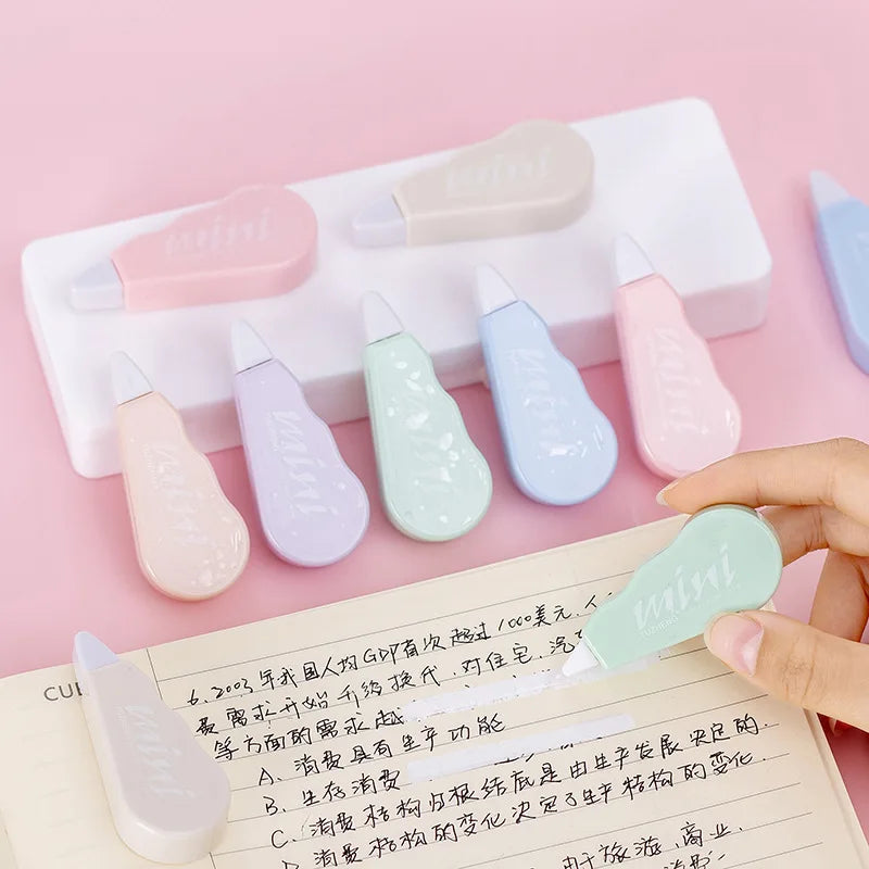 6 Piece Cute Kawaii Macaron Correction Tape