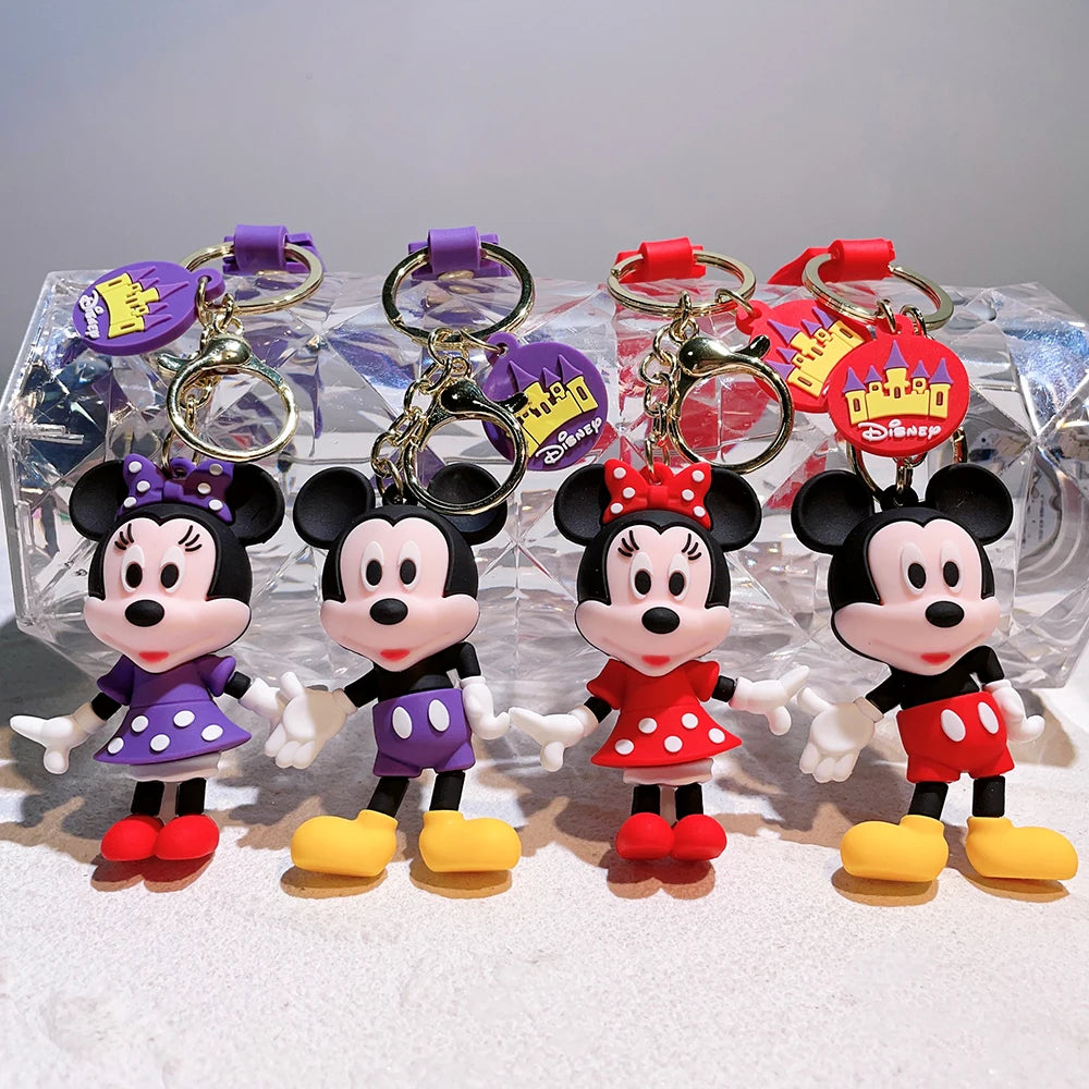 Cute Minnie Keyring Student Bag Hanging