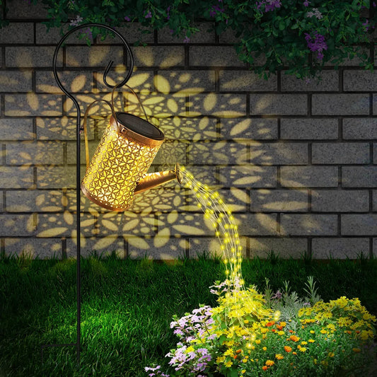 Amazing Solar Watering Can with Cascading Light